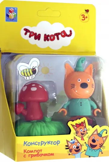 3 Кота. Конструктор "Компот c грибочком" (Т19857) обложка книги