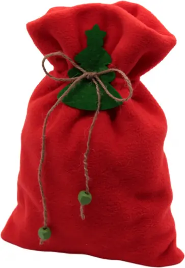 Мешок красный с елочкой (3195) обложка книги