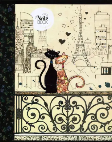 Тетрадь 96 листов, Багарт-Черная кошка 2, в ассортименте (27927) обложка книги