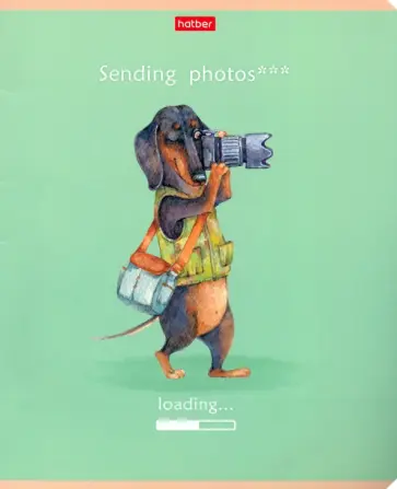 Тетрадь 18 листов, клетка, "ТаксаLIFE", в ассортименте (18Т5В1) Тетрадь 18 листов, клетка, "ТаксаLIFE", в ассортименте (18Т5В1) обложка книги