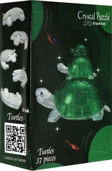 3D головоломка "Черепашки" (90164) обложка книги