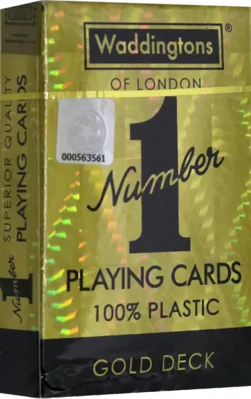Карты игральные цветные золото Waddingtons No 1(WM-029391) Карты игральные цветные золото Waddingtons No 1(WM-029391) обложка книги