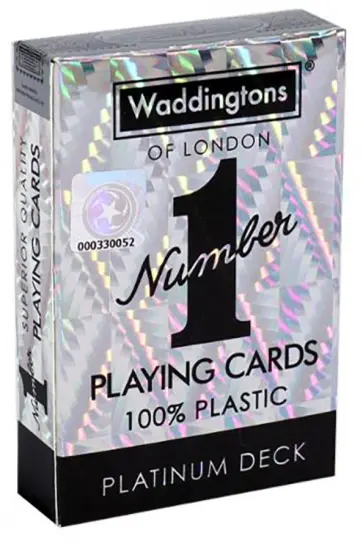 Карты игральные цветные платина Waddingtons No 1(WM-035521) Карты игральные цветные платина Waddingtons No 1(WM-035521) обложка книги