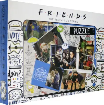 Пазл-1000 "Friends / Друзья Коллаж" (WM00378-ML1-6) Пазл-1000 "Friends / Друзья Коллаж" (WM00378-ML1-6) обложка книги