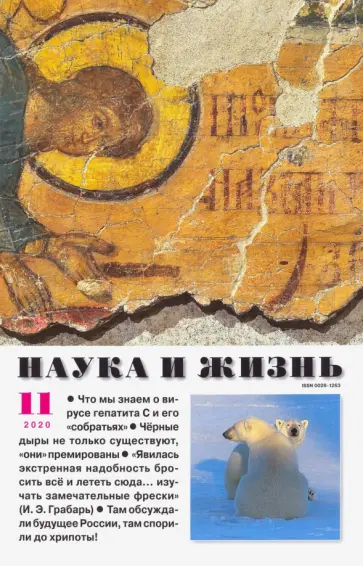 Журнал "Наука и жизнь" № 11. 2020 обложка книги