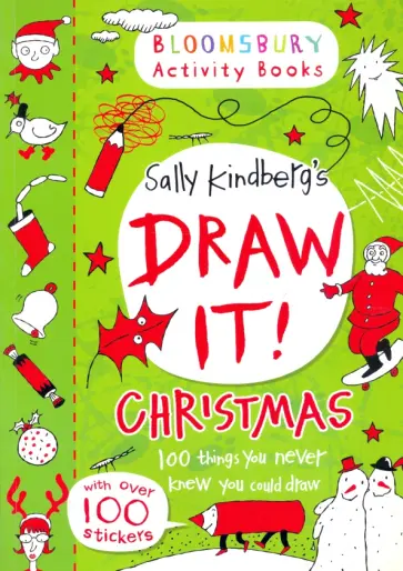Sally Kindberg - Draw it! Christmas. Activity Book Sally Kindberg - Draw it! Christmas. Activity Book обложка книги
