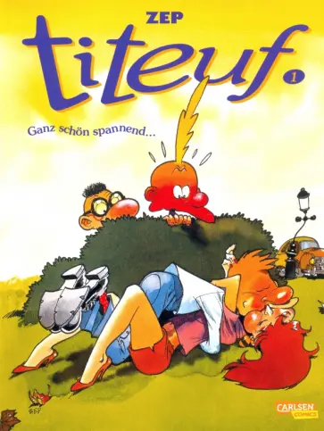 Zep - Titeuf 1. Ganz schon spannend... обложка книги