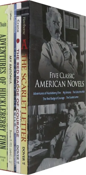 Hawthorne, Лондон - Five Classic American Novels  box set Hawthorne, Лондон - Five Classic American Novels  box set обложка книги