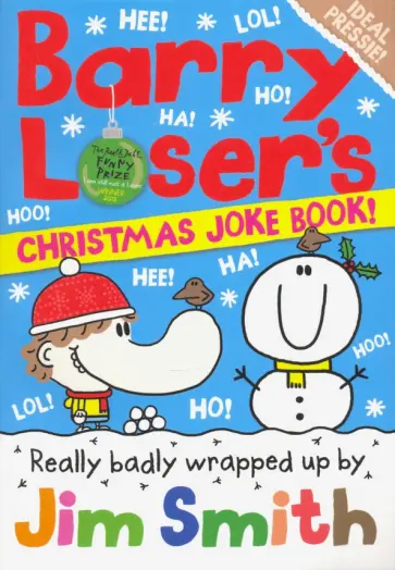 Jim Smith - Barry Loser’s Christmas Joke Book обложка книги