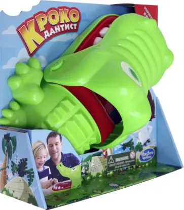 Игра настольная "Кроко Дантист" (128505) обложка книги