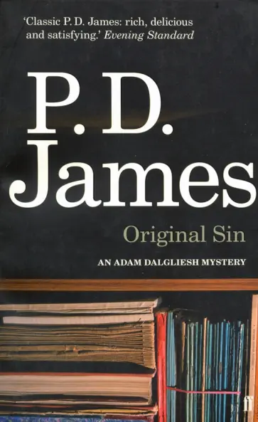 P. James - Original Sin обложка книги