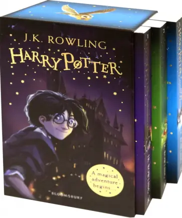 Joanne Rowling - Harry Potter 1-3 Box Set. A Magical Adventure Begins Joanne Rowling - Harry Potter 1-3 Box Set. A Magical Adventure Begins обложка книги