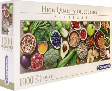 Пазл-1000 Панорама. Вегетарианский стол (939518) обложка книги
