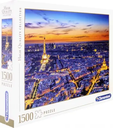 Пазл-1500 Париж (31815) обложка книги