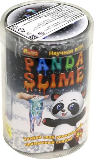 Игра научная Panda SLIME (12132029) обложка книги