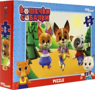 Мозаика "puzzle" 60 "Кошечки и собачки" (81214) Мозаика "puzzle" 60 "Кошечки и собачки" (81214) обложка книги
