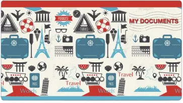 Папка для документов 26х14 см пластиковая Путешествие (53231) Папка для документов 26х14 см пластиковая Путешествие (53231) обложка книги