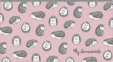 Папка для документов 26х14 см пластиковая Ежи (53233) Папка для документов 26х14 см пластиковая Ежи (53233) обложка книги