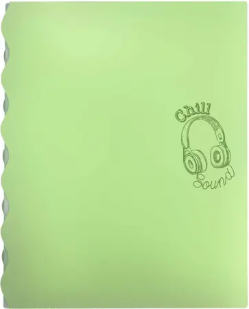 Папка для документов А4 пластиковая Наушники (53484) обложка книги