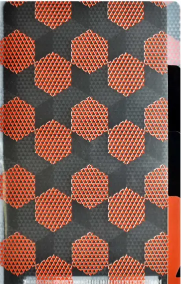 Папка-уголок для документов А6 пластик Ромбы (47029) обложка книги