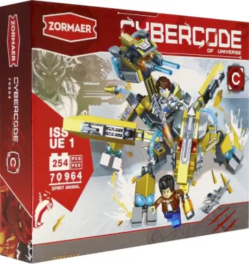 Конструктор робот Spirit animal. Желтый (79828) обложка книги