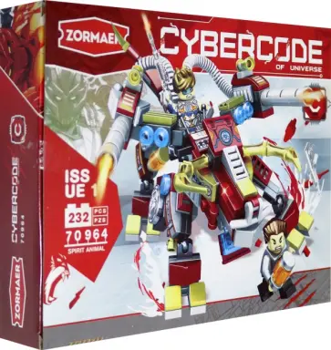 Конструктор робот Spirit animal. Красный (79829) обложка книги