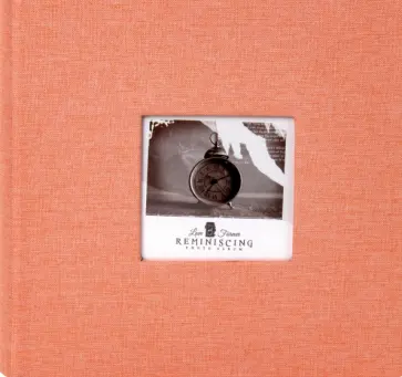 Фотоальбом "Персик" на 200 фото, персиковый (391190) обложка книги