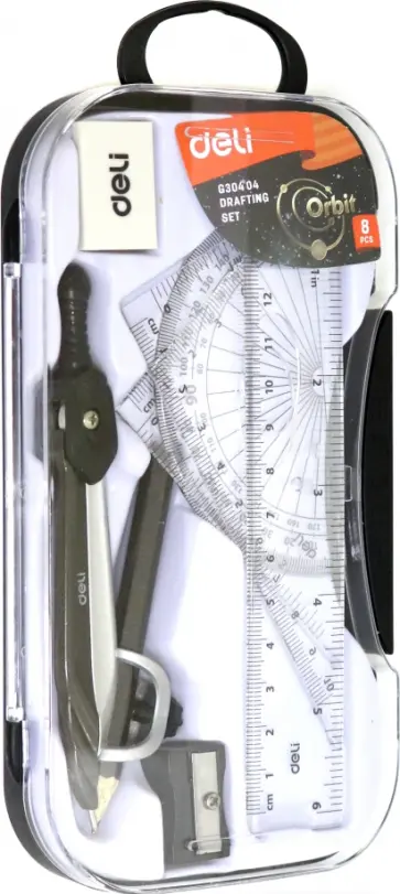 Циркуль корпус ассорти, металлический (EG30404) обложка книги