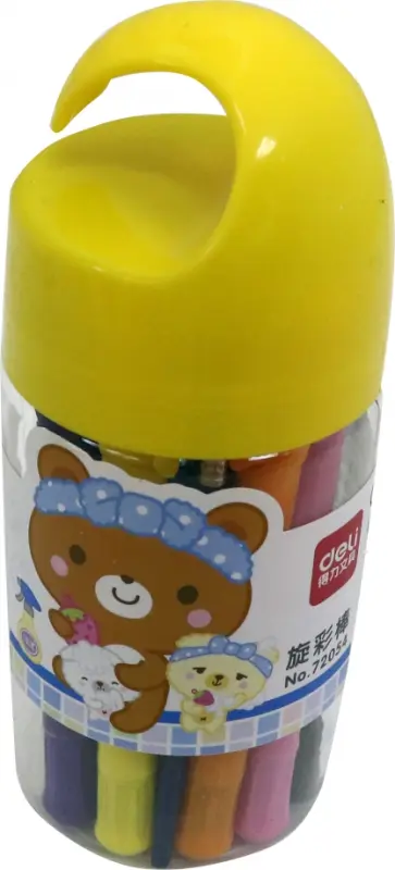 Пастель масляная 12 цветов (72054) обложка книги