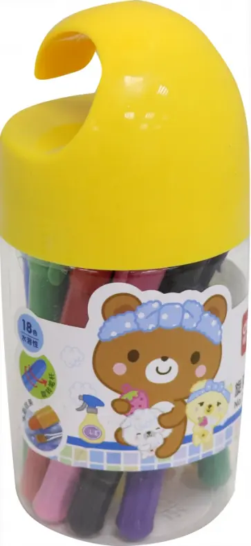 Пастель масляная, 18 цветов (72055) обложка книги