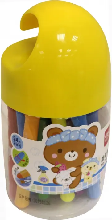 Пастель масляная 24 цвета (72056) обложка книги