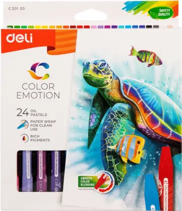 Пастель масляная 24 цвета Color Emotion (EC20120) обложка книги