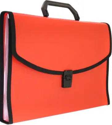 Портфель для документов, 6 отделений, A4, красный (BPP6TLRED) Портфель для документов, 6 отделений, A4, красный (BPP6TLRED) обложка книги