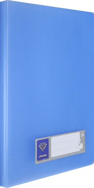Папка с 30 прозрачными вкладышами (A4, голубая), (CR30BLUE) обложка книги