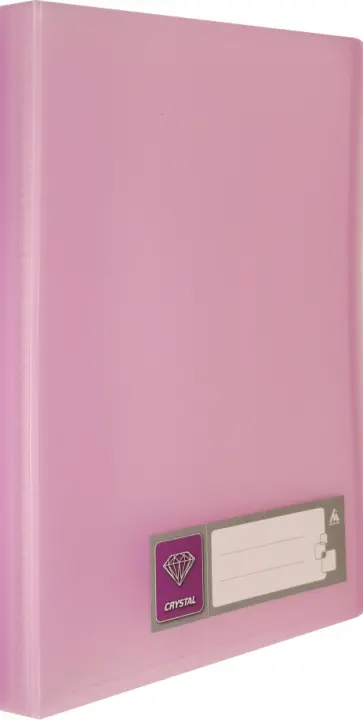 Папка с 60 прозрачными вкладышами (A4, фиолетовая), (CR60VIO) обложка книги