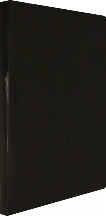 Папка с металлическим зажимом (A4, пластиковая, черная), (EC04CBLCK) обложка книги
