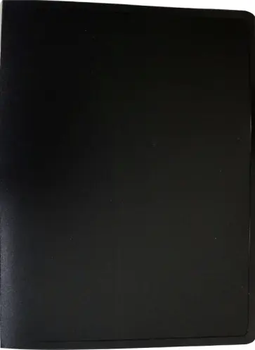 Папка с металлическим зажимом A4 пластиковая черная (PZ05CBLCK) Папка с металлическим зажимом A4 пластиковая черная (PZ05CBLCK) обложка книги
