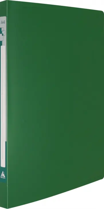 Папка с металлическим зажимом (A4, пластиковая, зеленая), (PZ05CGREEN) обложка книги