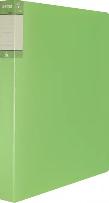 Папка с металлическим зажимом (A4, пластиковая, зеленая), Gems (GEM07CGRN) Папка с металлическим зажимом (A4, пластиковая, зеленая), Gems (GEM07CGRN) обложка книги
