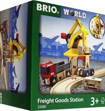 BRIO Грузоподъемный пункт с машинками и грузами (33280) обложка книги
