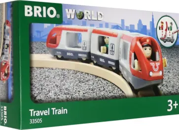 BRIO Пассажирский поезд-экспресс 5 элементами (33505) обложка книги