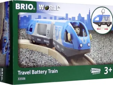 BRIO Поезд-экспресс с машинистом 2 элемента (33506) обложка книги