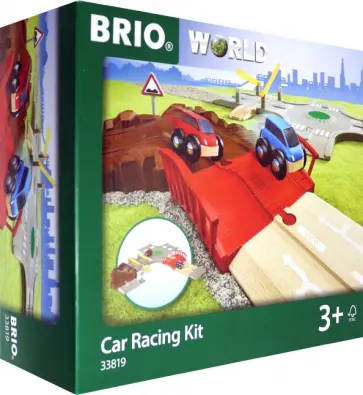 BRIO Игровой набор с автодорогой, мостом и переездом (33819) обложка книги