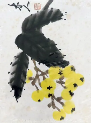 Комплект открыток Ци Байши, 21 штука обложка книги