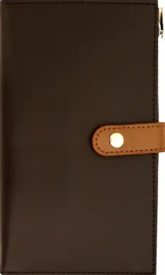 Ежедневник-органайзер (коричневый) обложка книги