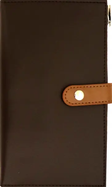 Ежедневник-органайзер (коричневый) обложка книги