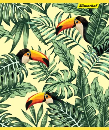 Тетрадь 48 листов, Пальмы, 4 вида (812019-55) обложка книги