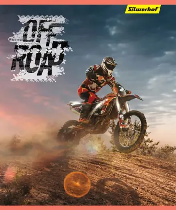 Тетрадь 48 листов, клетка "Мотоцикл. Квадроцикл", в ассортименте (812022-55) обложка книги