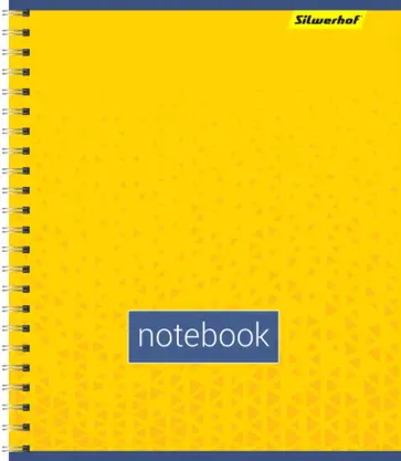 Тетрадь (96 листов, А5, гребень), Моноколор,4 вида (811394-85) обложка книги
