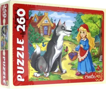 Puzzle-260 КРАСНАЯ ШАПОЧКА (ПУ260-0478) обложка книги